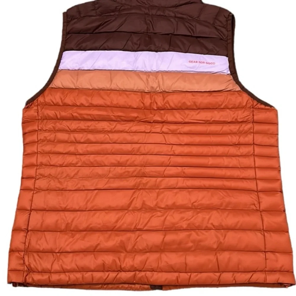 COTOPAXI | Fuego 800 Fill Down Vest Women's L Chestnut & Spice - Picture 3 of 10